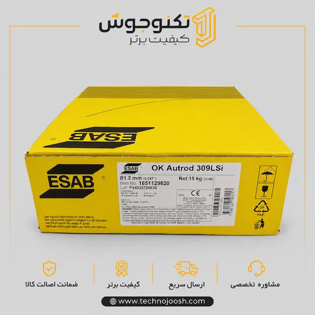 OK Autrod 309L سیم جوش CO2 309L ایساب